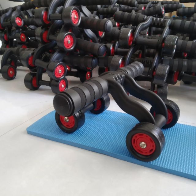 Con lăn tập bụng 4 bánh