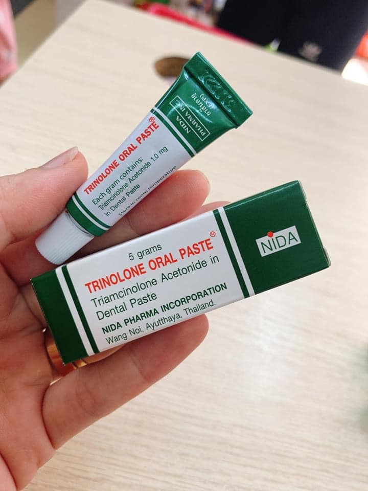 Kem Nhiệt Miệng Thái Lan NIDA TRINOLONE