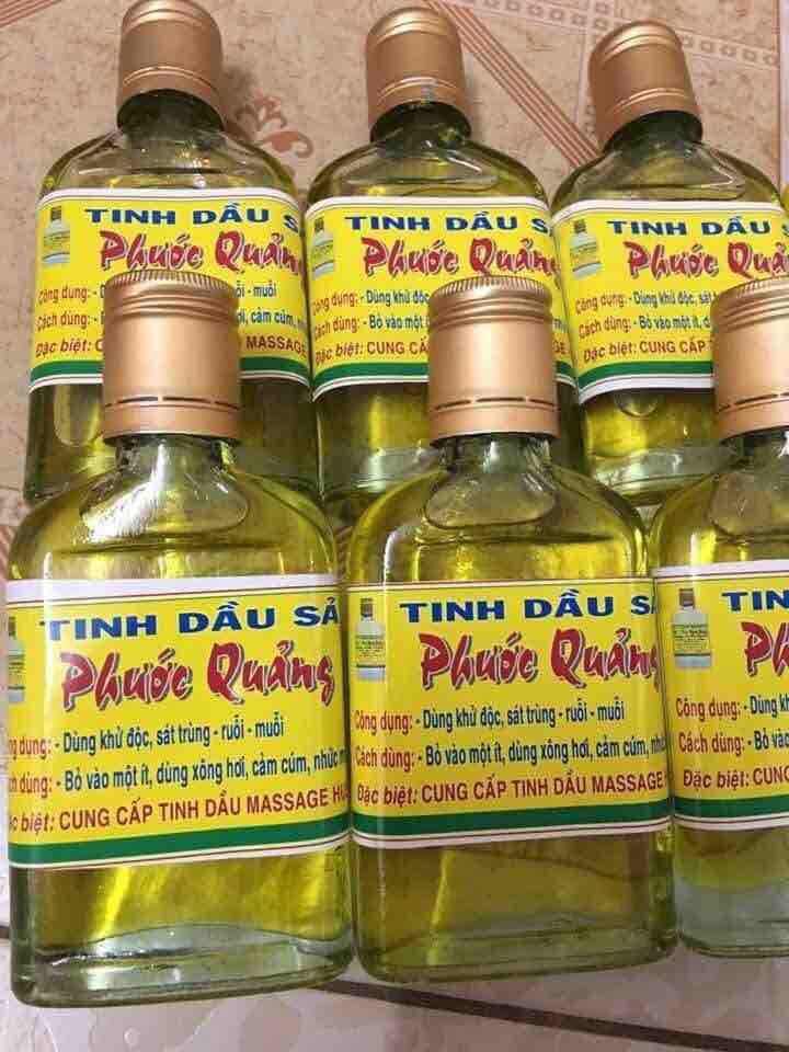 Tinh dầu sả 100ml/3 chai ( thương hiệu Phước Quảng Huế)
