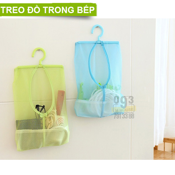 Túi Lưới Treo Đựng Đồ 30x25 cm