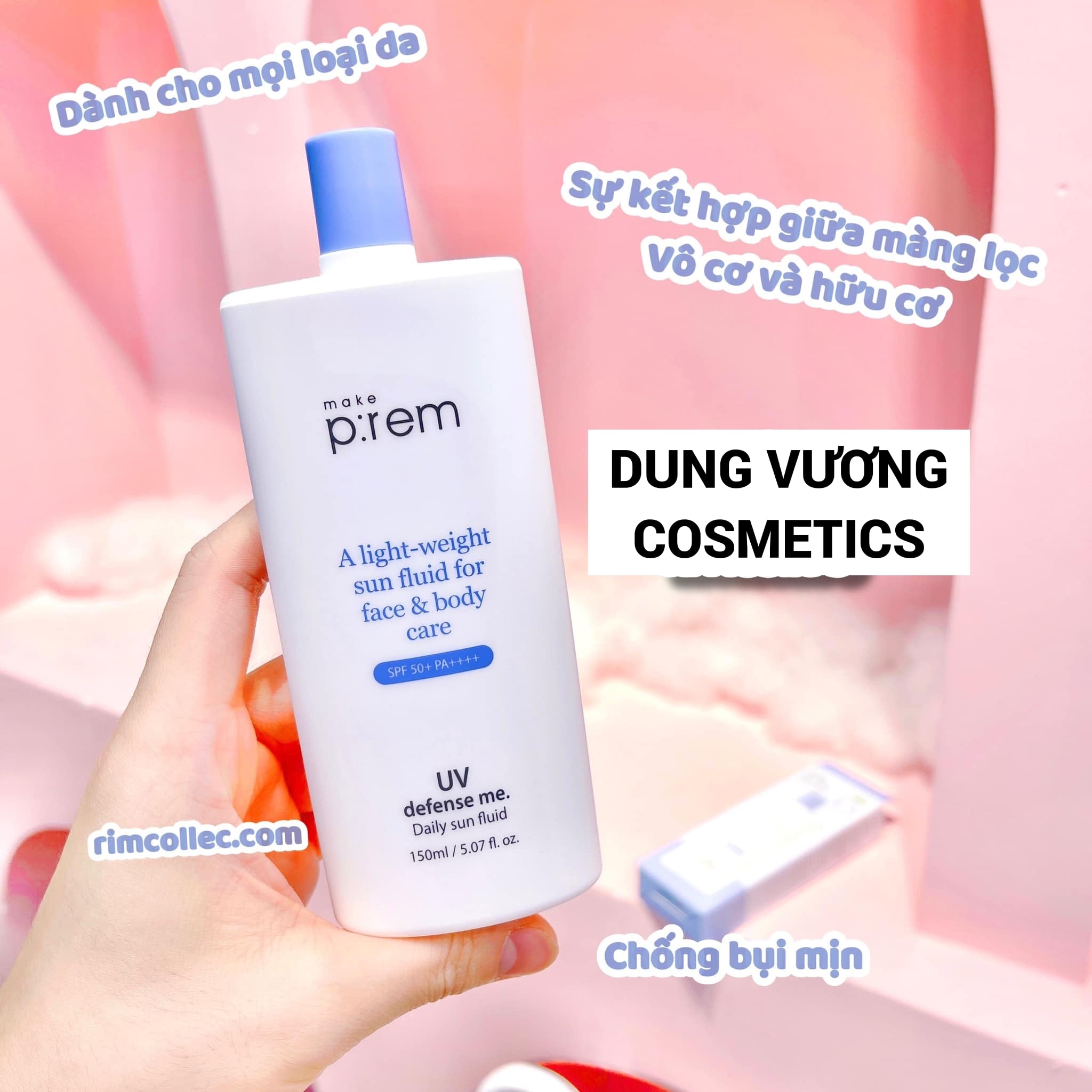 Kem Chống Nắng Make Prem Cho Mặt Và Body 150ML