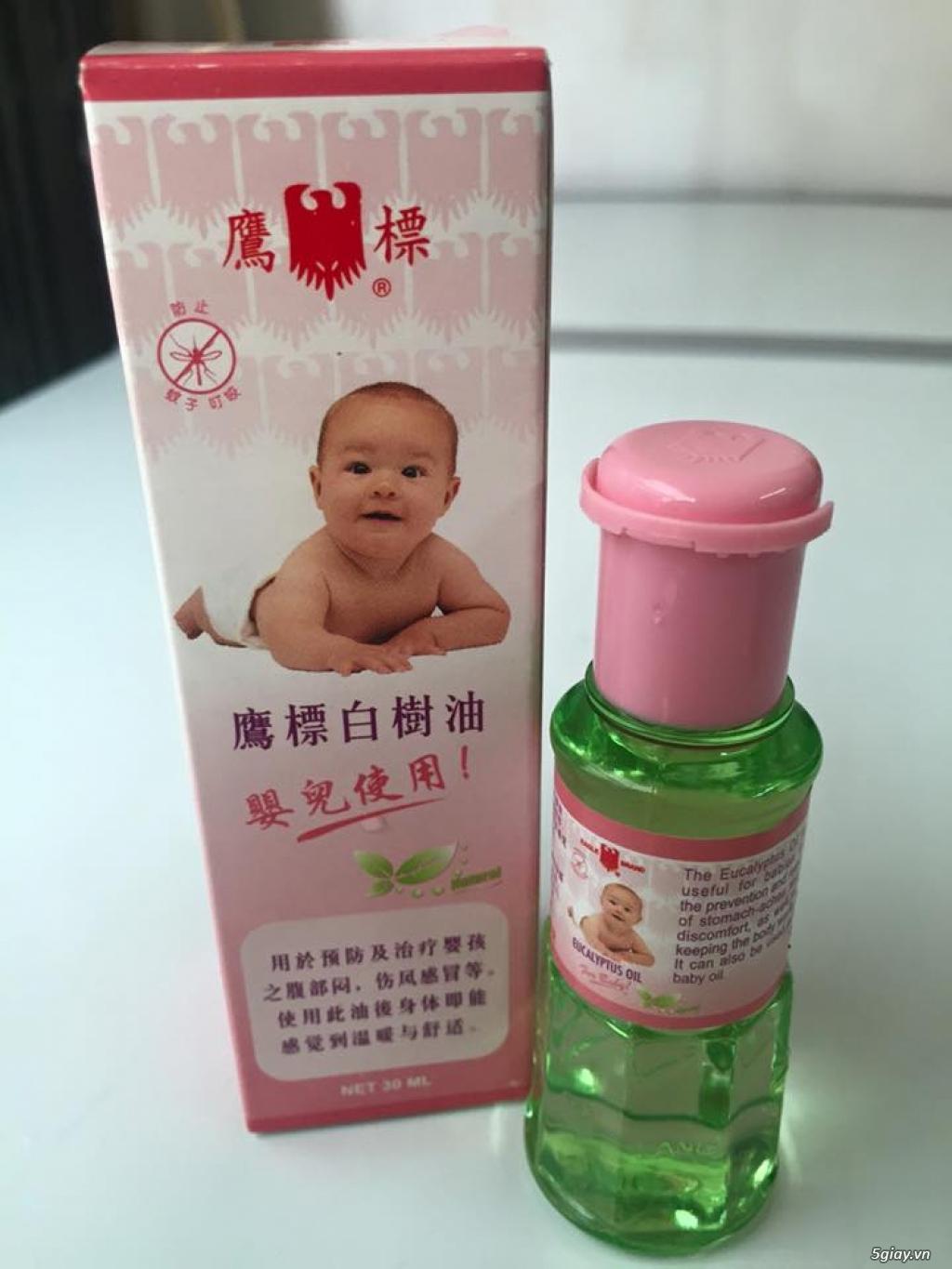[HCM]Dầu khuynh diệp cho bé hiệu con ó