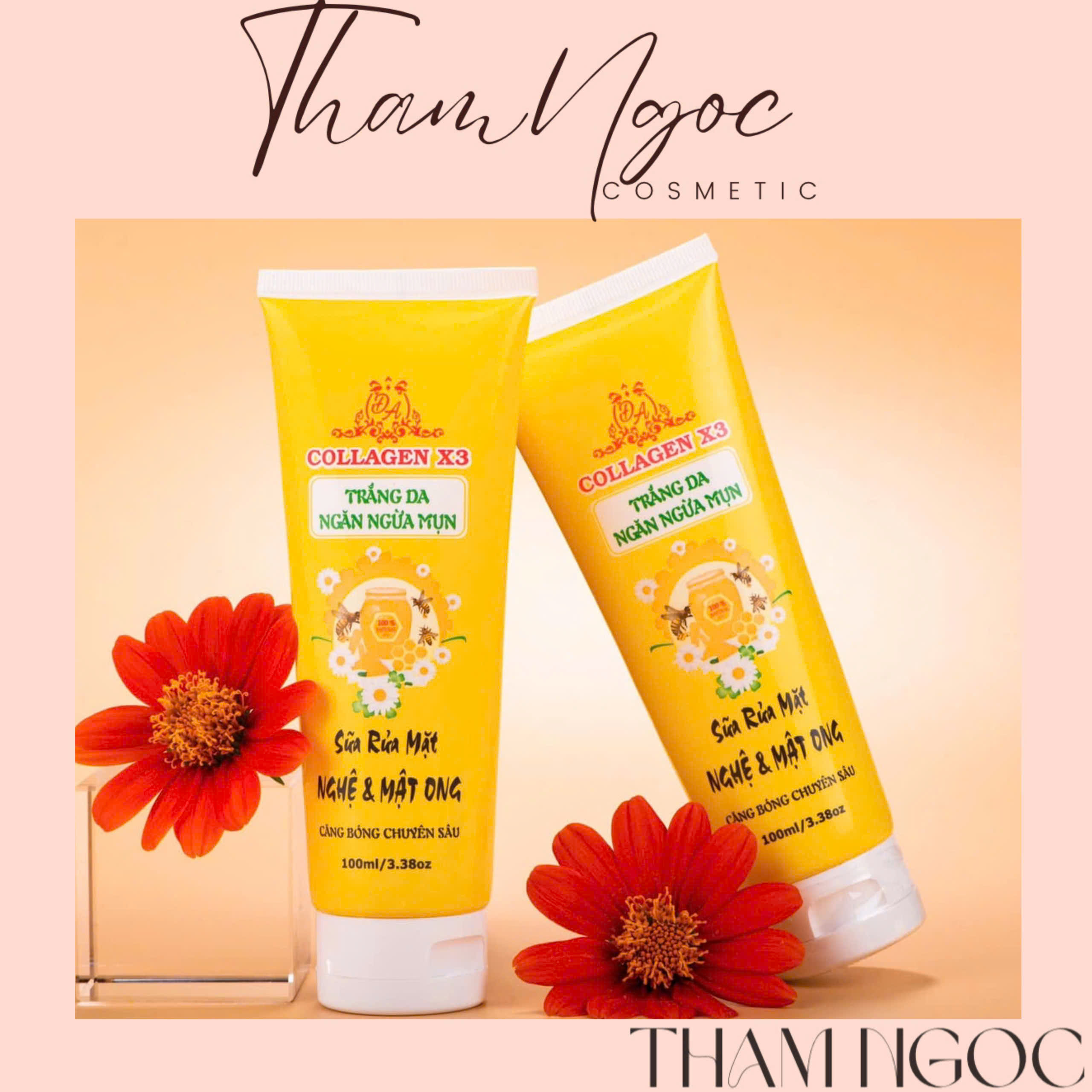 SỮA RỬA MẶT COLLAGEN X3 MP ĐÔNG ANH