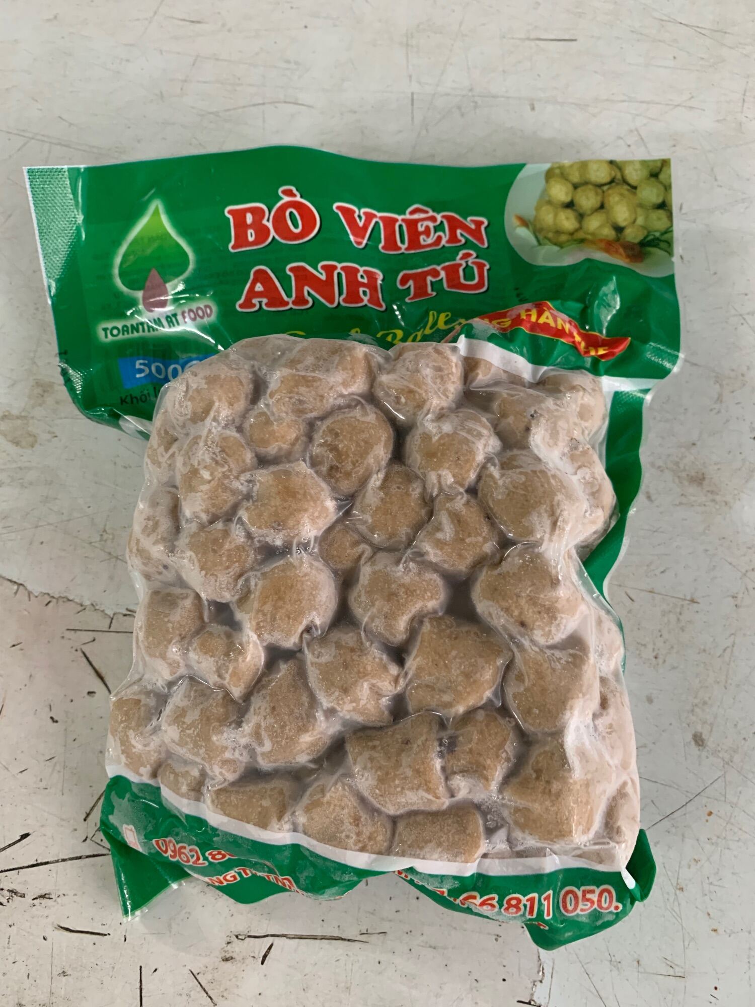 Bò Viên  ngon Túi 500g (giao hoả tốc 4h tphcm)
