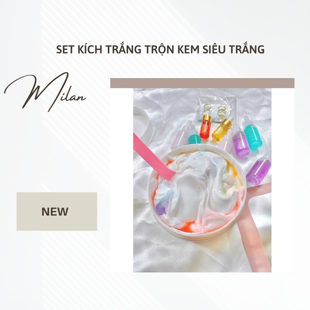 SET KÍCH TRẮNG TRỘN KEM SIÊU TRẮNG