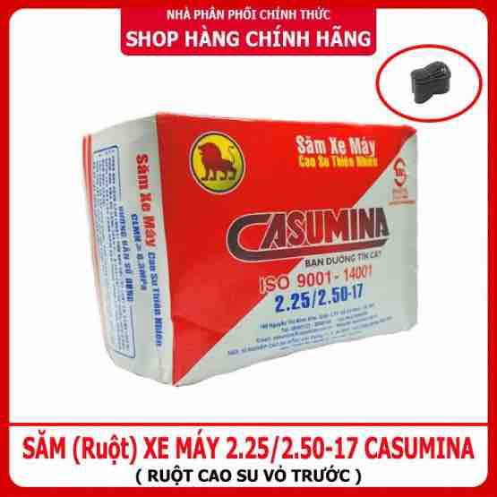Ruột (săm) Casumina 2.25/2.50-17 (ruột cao su vỏ trước)