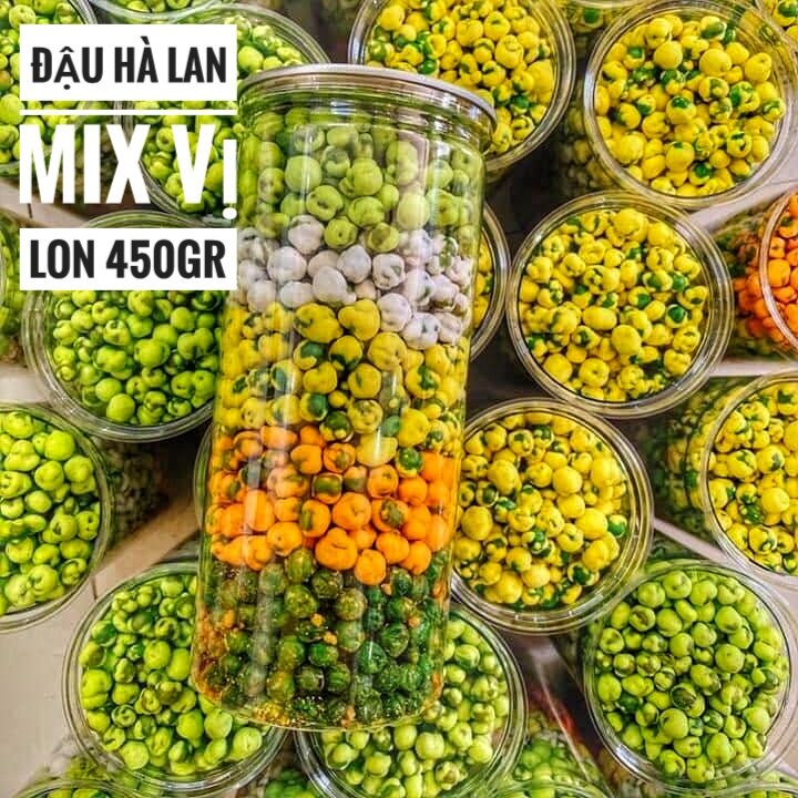 Đậu hà lam mix 5 vị.