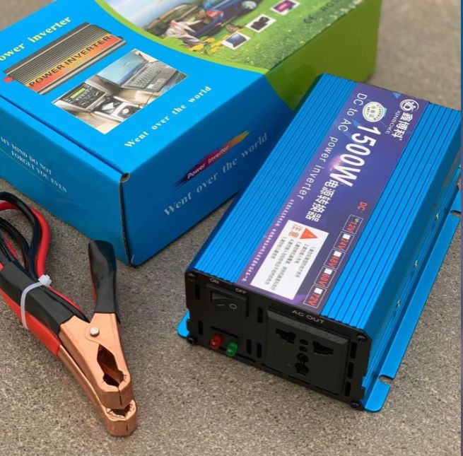 Bộ kích điện ác quy từ 12v lên 220v 1500w, bộ đổi điện 1500w