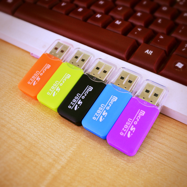 Bảng giá Đầu đọc thẻ nhớ USB 2.0 Micro SD TF T-Flash Tốc độ cao (Giao màu ngẫu nhiên) Phong Vũ