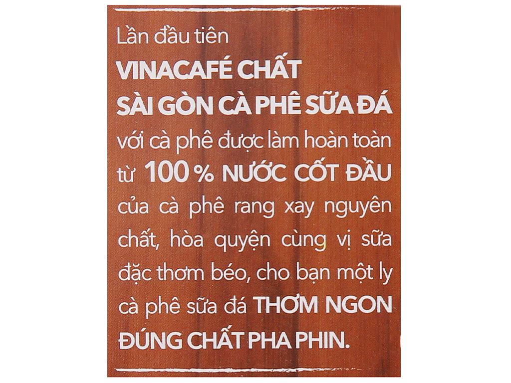 Cà phê sữa đá VinaCafé Chất Sài Gòn hộp (10 gói x 29g)