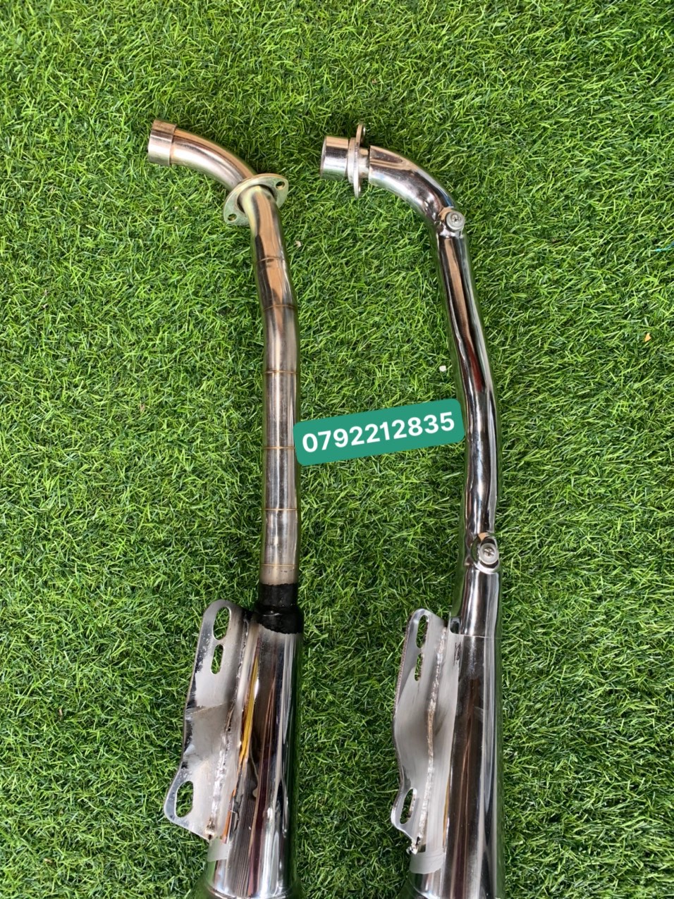 PÔ WAVE 110 MÓC HƠI ĐÁY ĐEN CỔ INOX