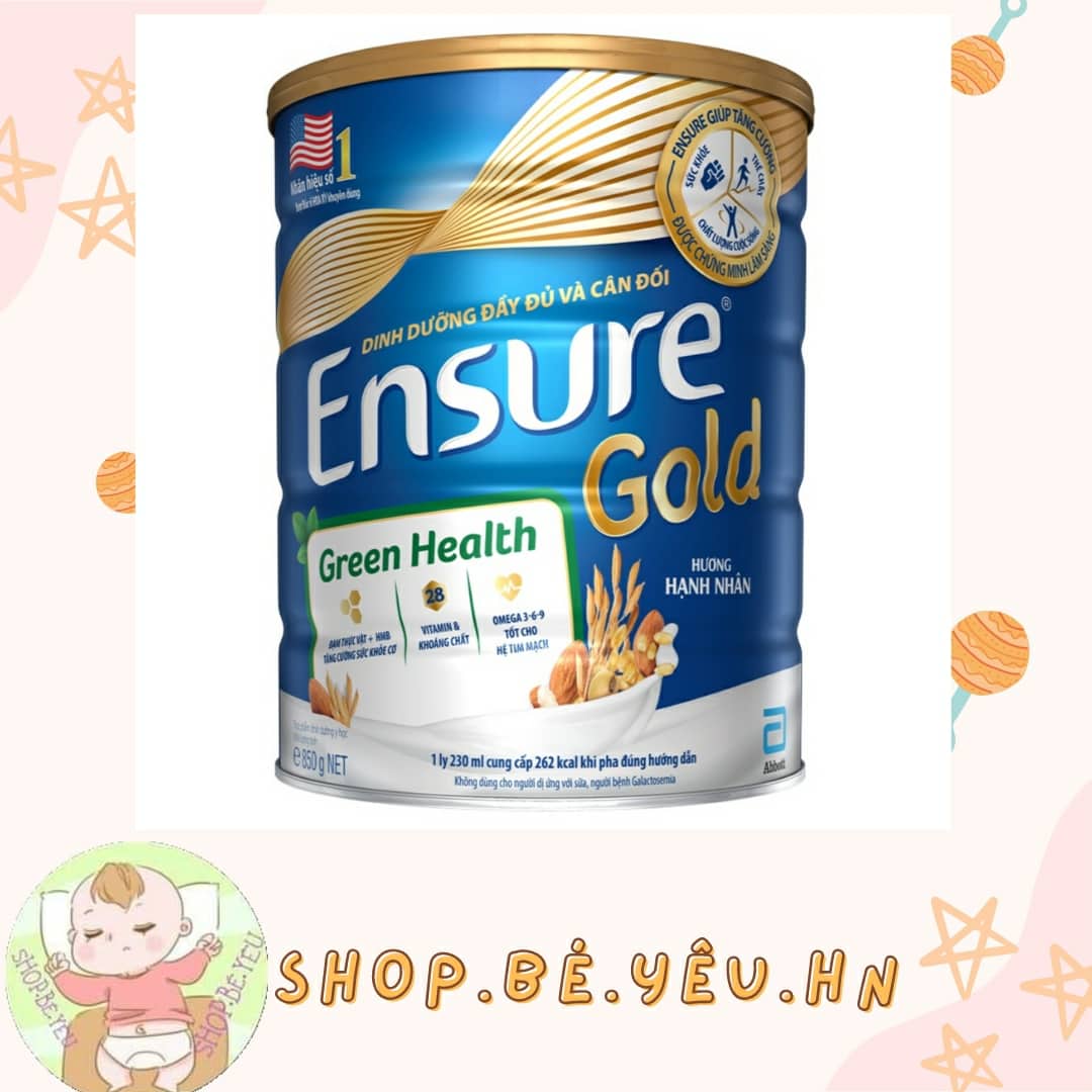 Sữa bột Ensure Gold Abbott 850g