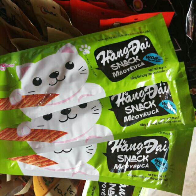 1 bịch 30 gói snack mèo yêu cá