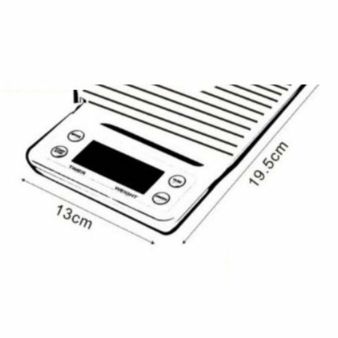 CÂN TIỂU LY ĐIỆN TỬ MS-K07 3000G X0.1G TIMER SCALE