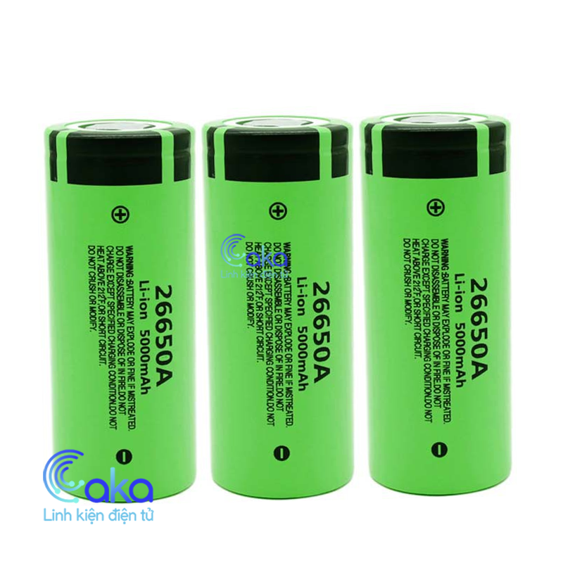 Cell Pin 26650 5000mAh xả 30A