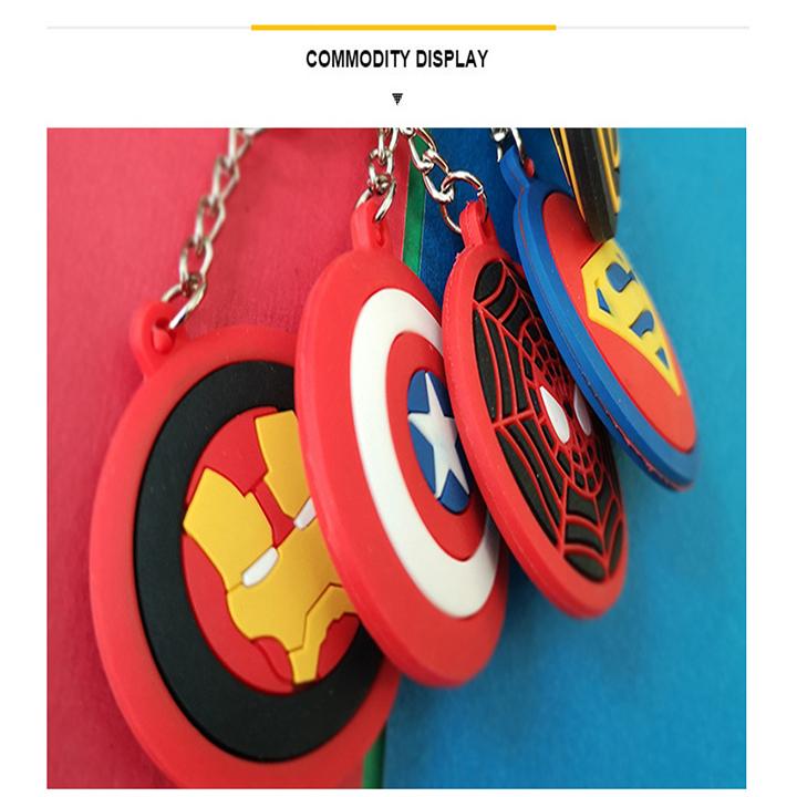 Móc chìa khóa siêu anh hùng Chibi cực chất - Spiderman