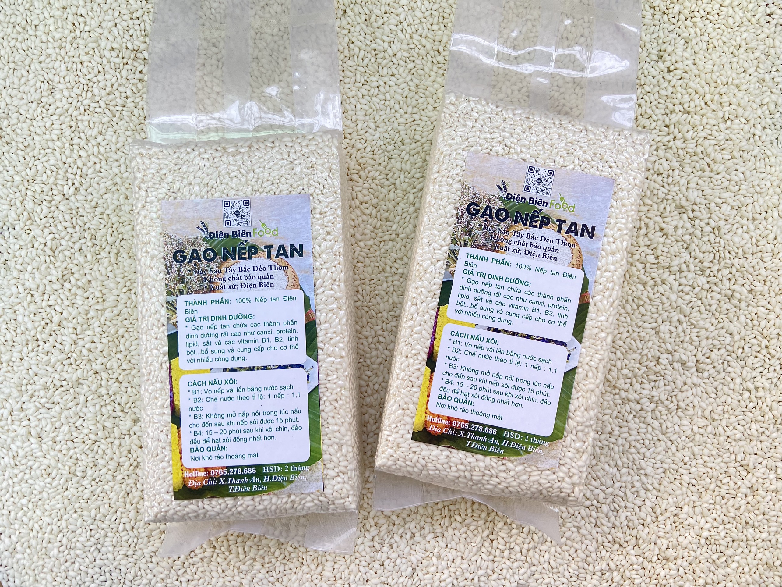 Gạo Nếp Tan Điện Biên 1kg
