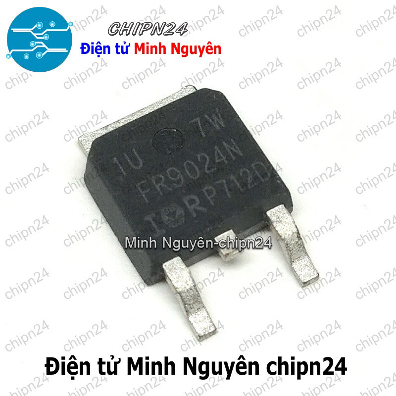 [2 con] Mosfet Dán FR9024 TO-252 11A 55V Kênh P (SMD) (IRFR9024 IRFR FR 9024) - HH006169