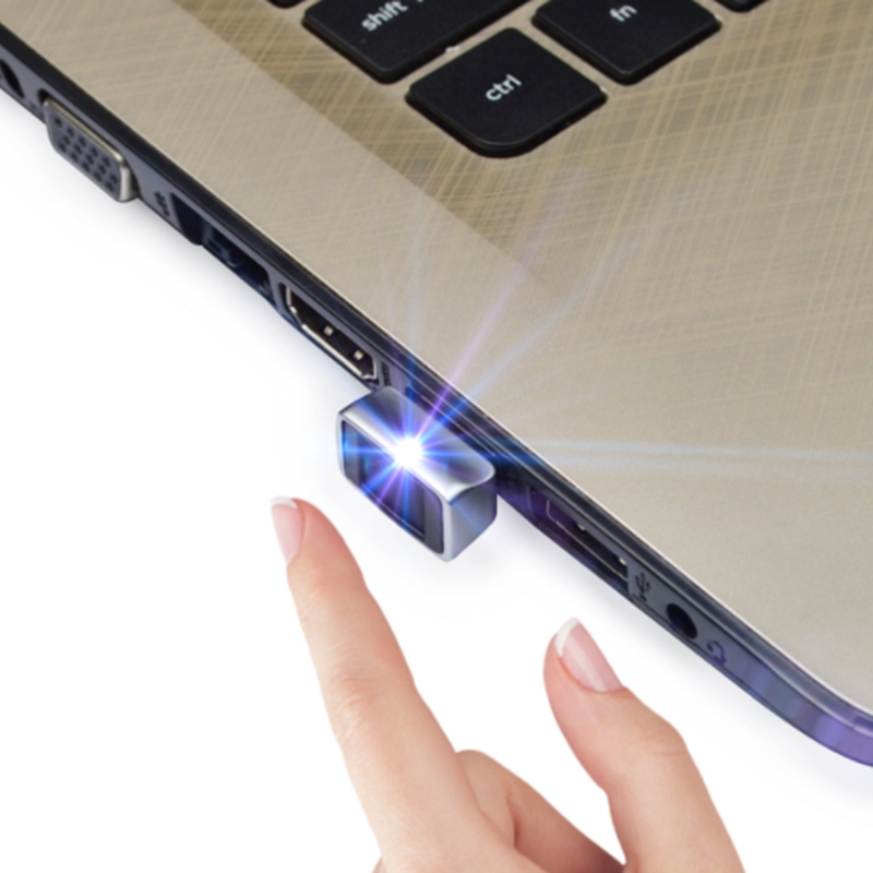 USB Fingerprint Reader for Windows Security Key Biometric Fingerprint Scanner Sensor Module for Instant Contact Easy