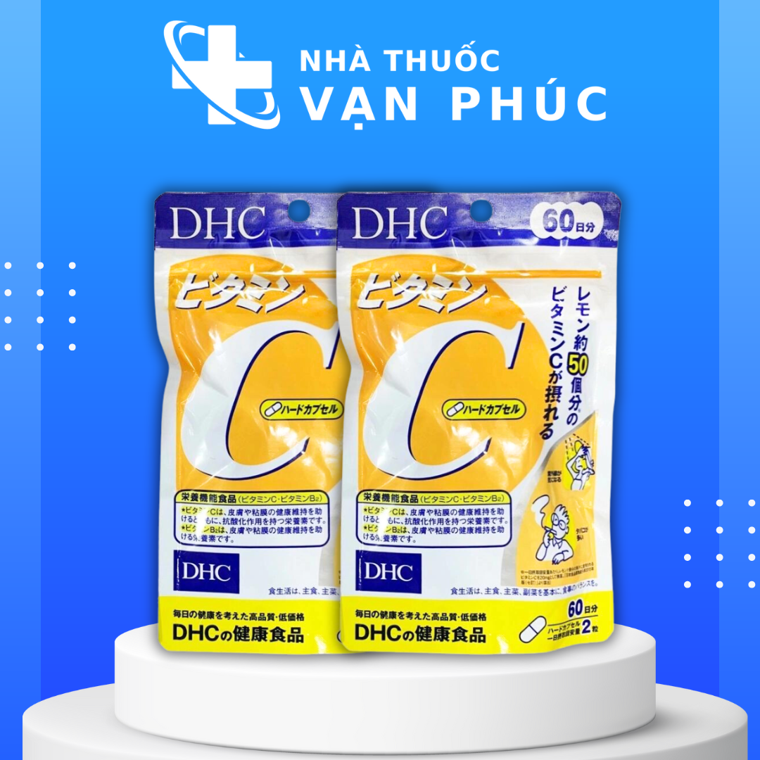 Viên uống Vitamin C DHC của Nhật gói 120 viên 60 ngày