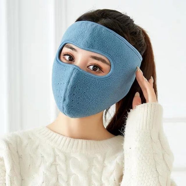 Khẩu trang ninja lót nỷ tiện dụng