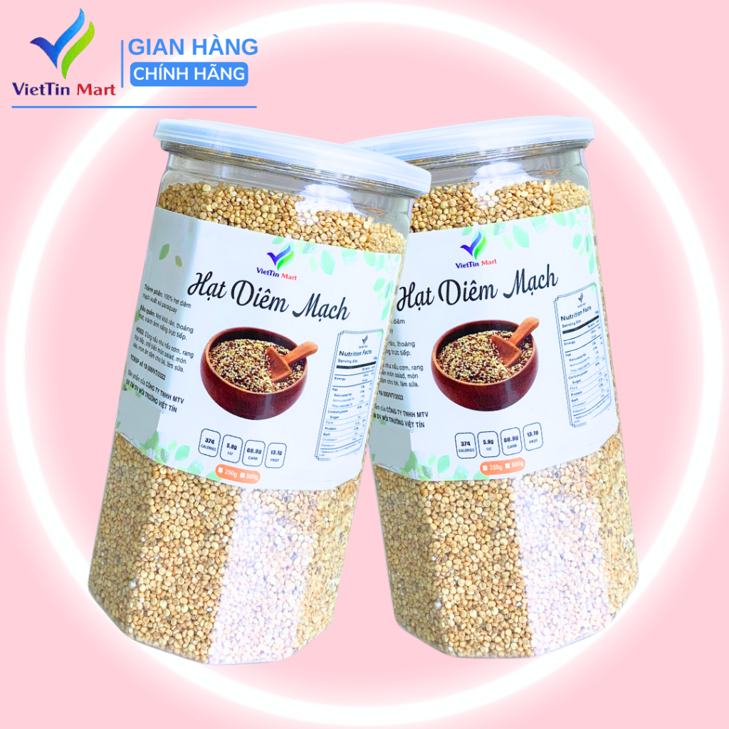 1kg Hạt diêm mạch hữu cơ (Quinoa)