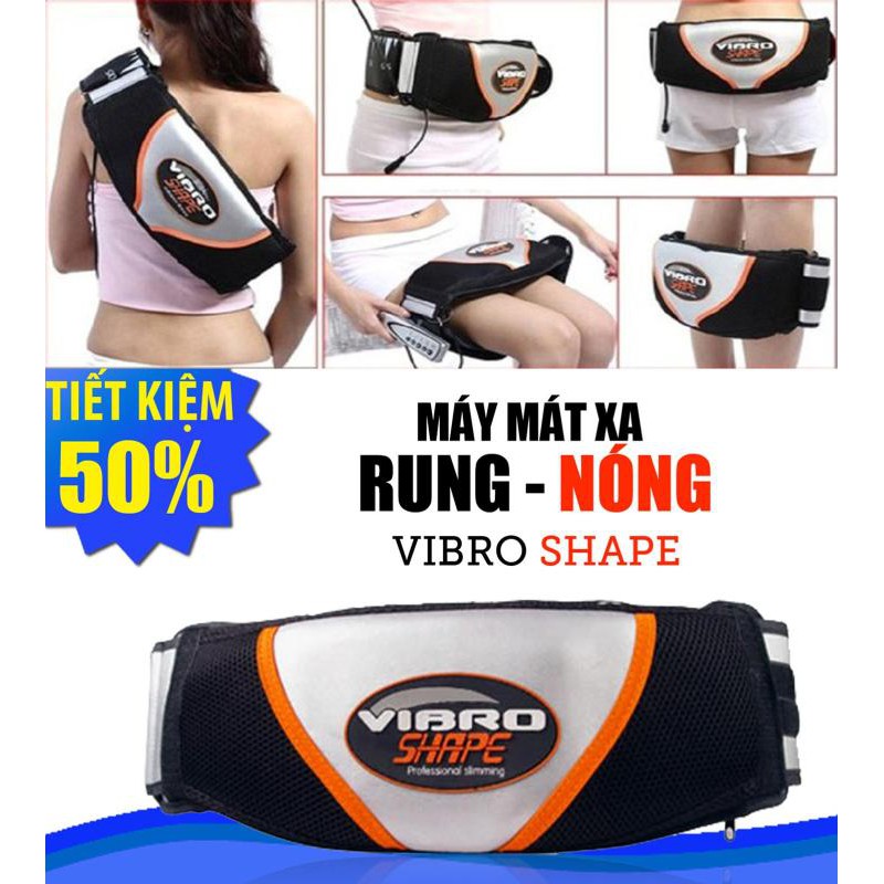 ⛔GIADUNGHOALONG⛔ Đai massage bụng rung nóng