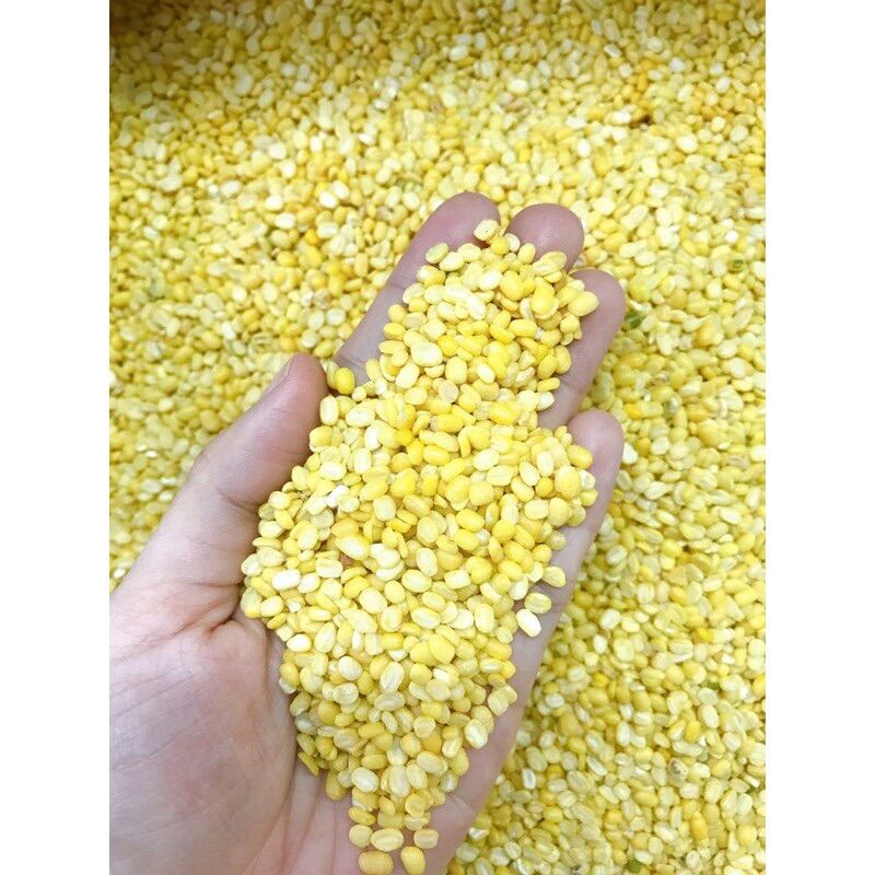 1kg Đậu Xanh Đã Tách Vỏ Bò Đội Nón