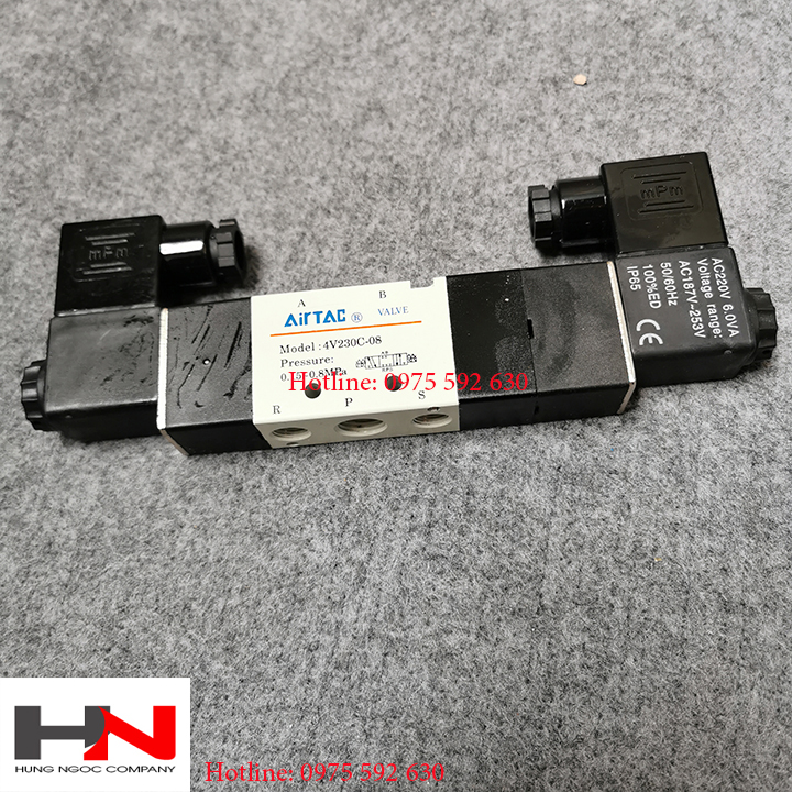 Van điện từ 5/3 airtac 4v230C-08