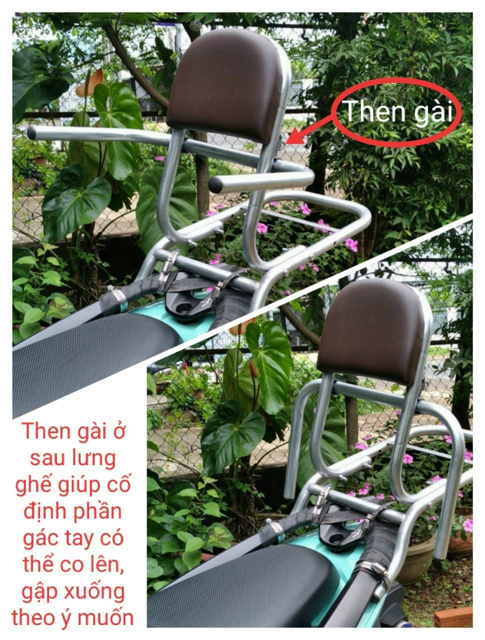 BAGA PHƯỢT lắp cho xe EXCINTER 150