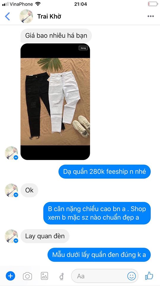 quần jean nữ rách bụi dáng baggy co giãn ( màu trắng -đen)