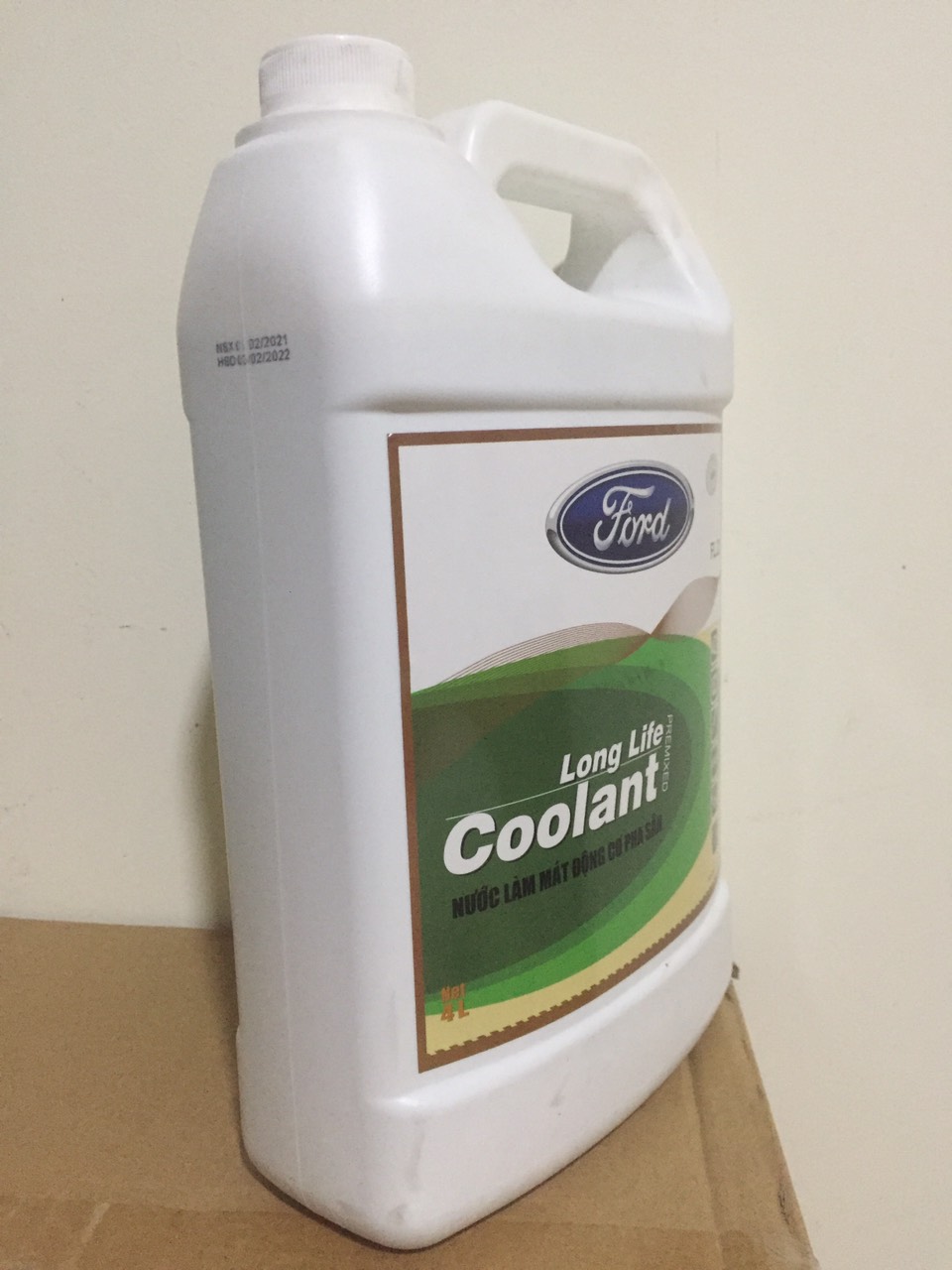 Nước Làm Mát Động Cơ Ôtô Pha Sẵn Ford 4 Lít ( Xanh )