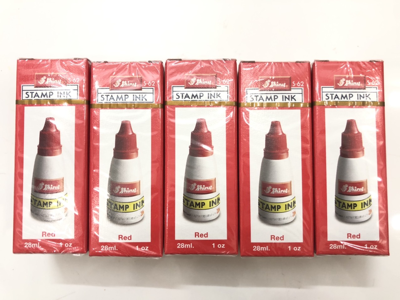 Mực Dấu Chính Hãng Shiny S62 - Mực đỏ