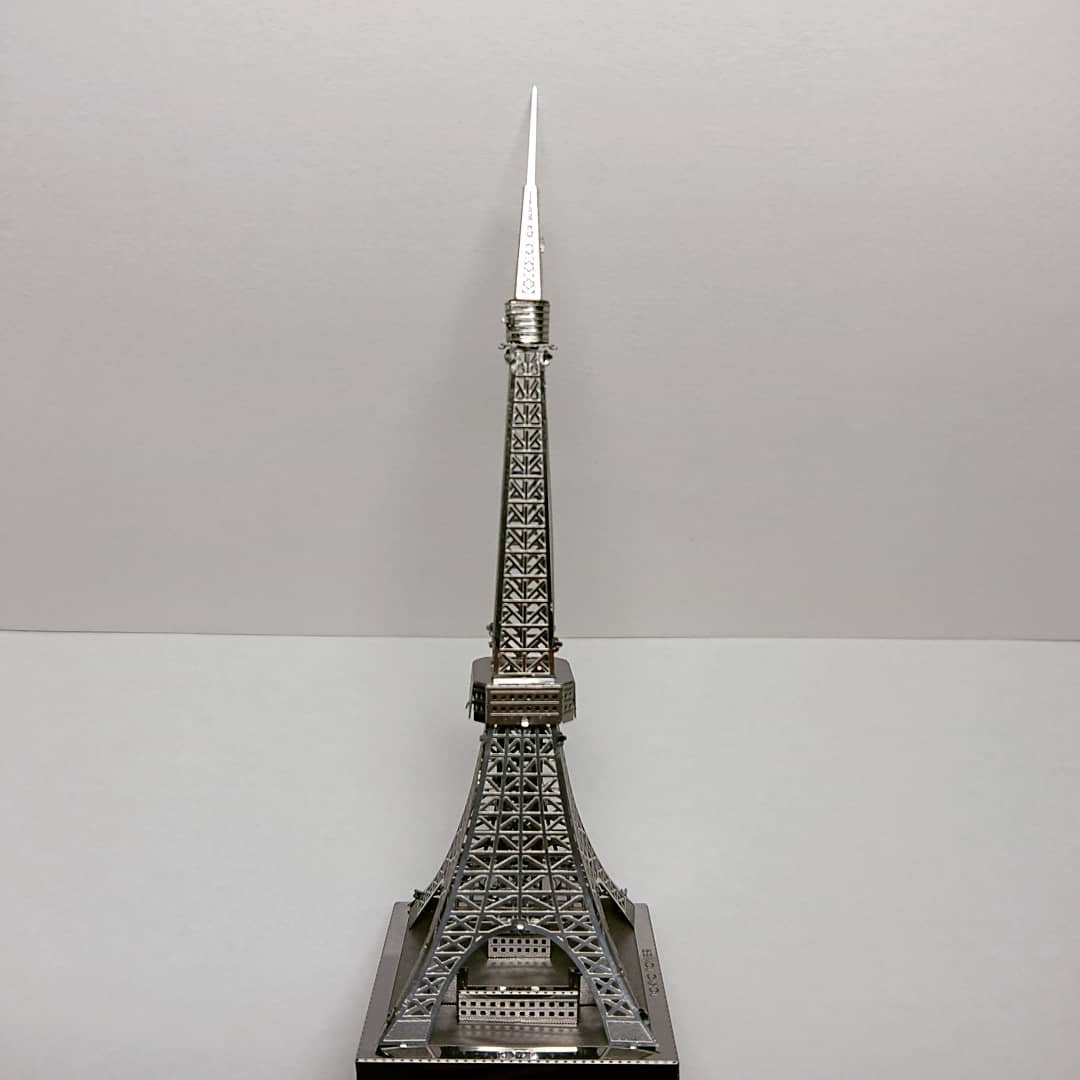Mô hình 3D kim loại lắp ráp Tháp Tokyo Nhật Bản [ Chưa Lắp ]