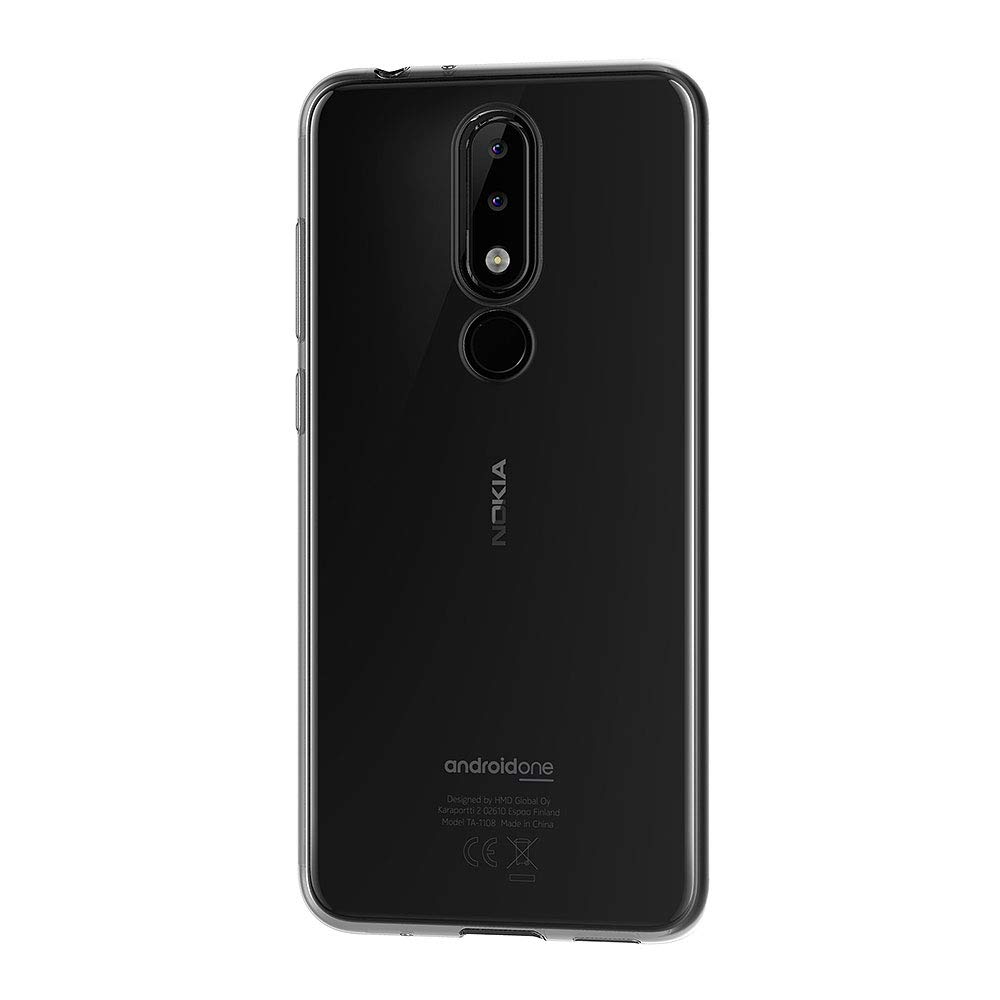 Ốp lưng Nokia X5 silicon dẻo trong suốt