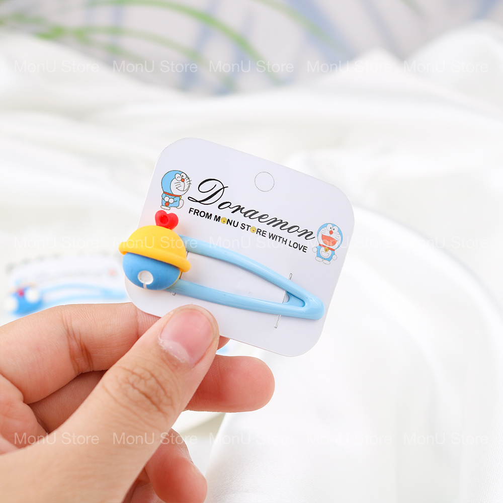 Kẹp tóc mái doraemon doremon handmade dễ thương cute mon0355