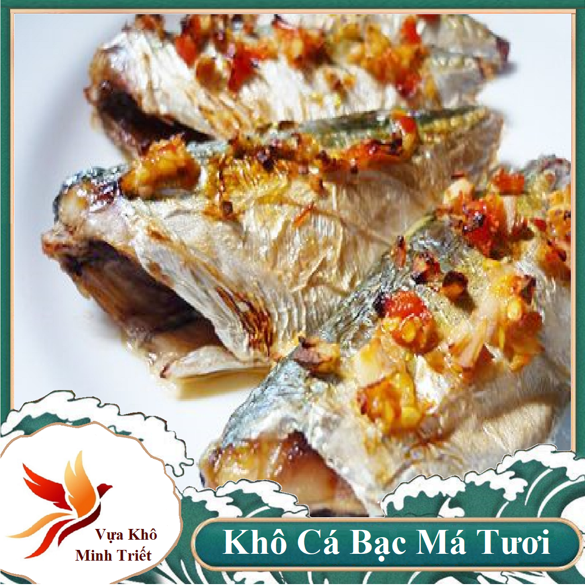 KHÔ CÁ BẠC MÁ ĐẶC SẢN MINH TRIẾT nhà làm không hóa chất 250GR 500GR 1 KG