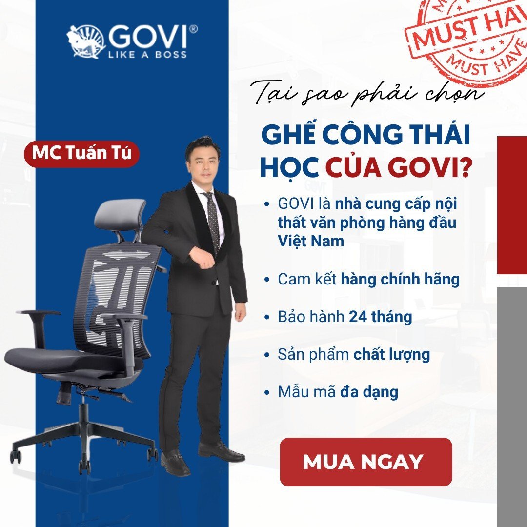 Ghế xoay văn phòng da simili Apollo AP02