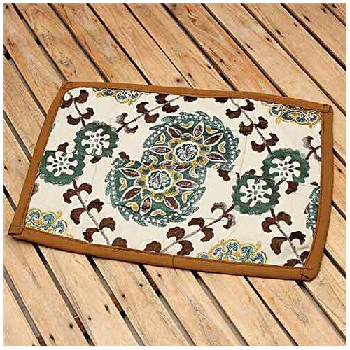 THẢM LAU CHÂN HOẠ TIẾT THỔ CẨM KÍCH THƯỚC 40x60CM