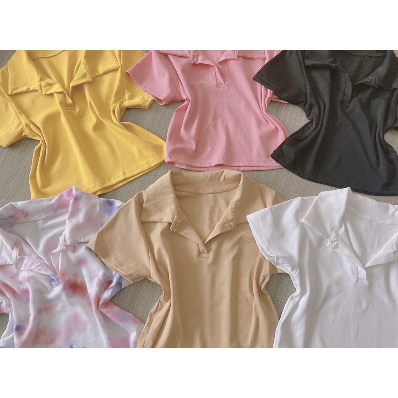 ÁO CỔ TRỤ CROPTOP YÊU 23