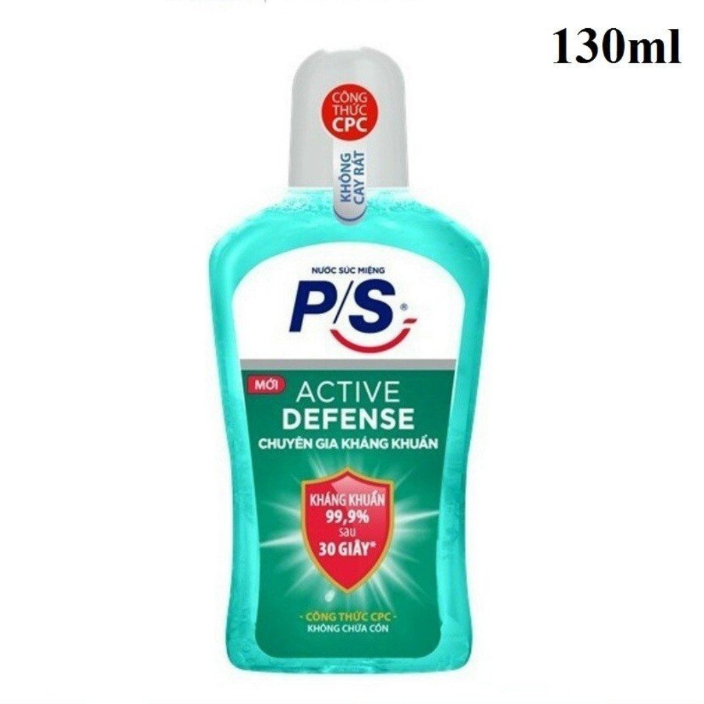 Nước súc miệng kháng 99% vi khuẩn P.S Pro Complete 130ml
