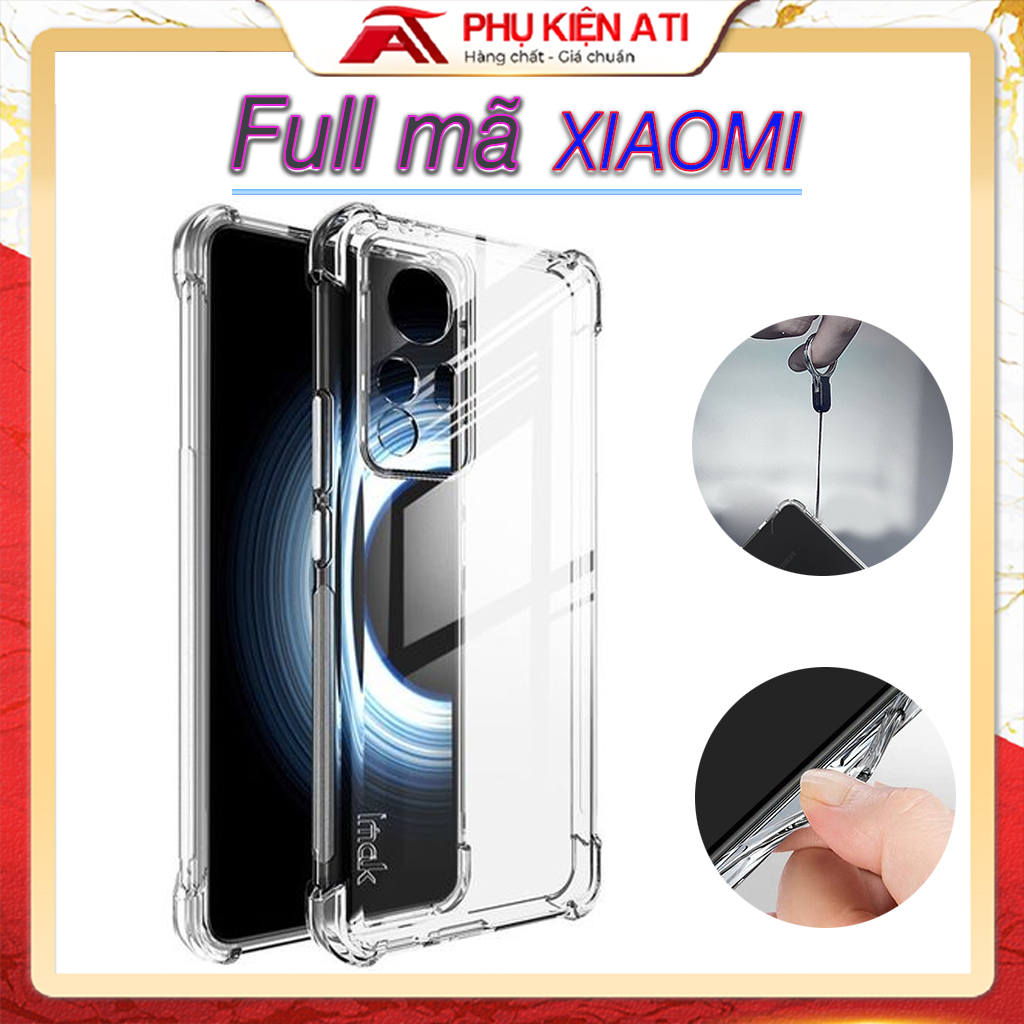 Ốp back xiaomi redmi transparent flexible silicon-full line of xiaomi note 12 / note 12 pro/redmi 9, redmi note 10 / 9s redmi note 11/ note 11 pro 5g/mi 11 lite/ 10t pro/redmi 8a/k40/k30/ k30 pro/k20/mi 11t/note 7/ note 8/ note 8 pro/note 11 pro