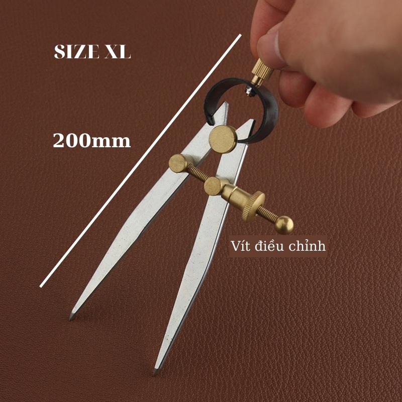 Compa kỹ thuật làm đồ da thủ công - Da Thuộc Sài Gòn - COMPA02-DONG
