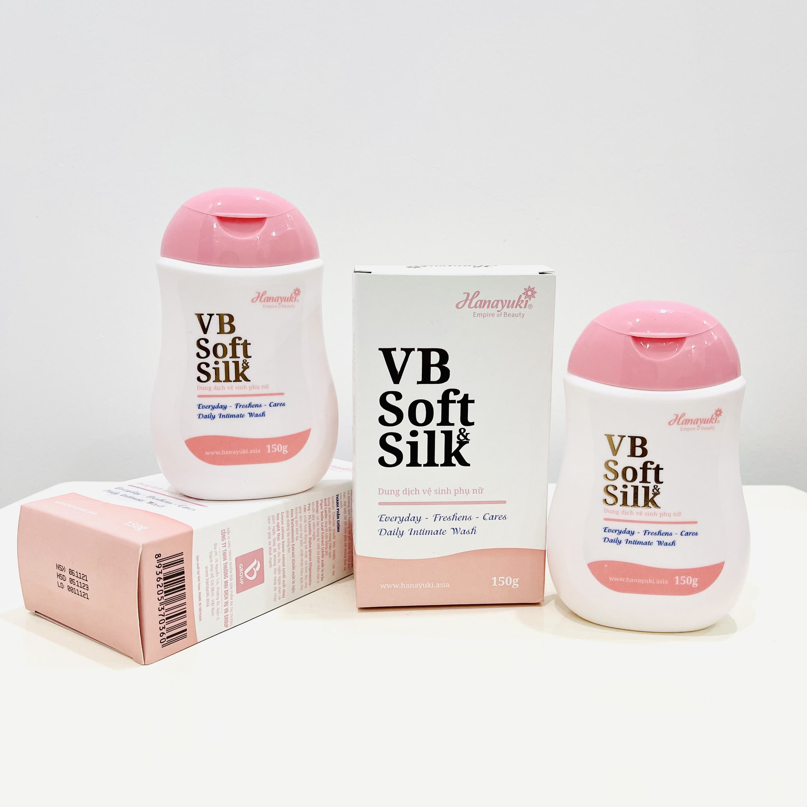Dung dịch vệ sinh vùng kín Hana Soft Silk