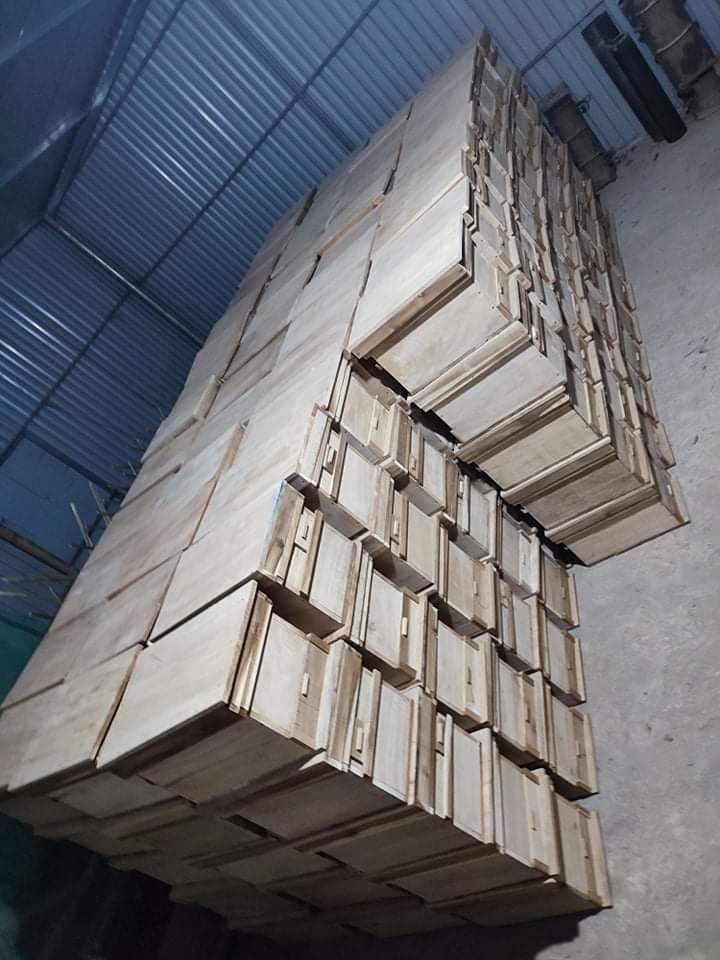 Thùng nuôi ong gỗ gạo ngâm
