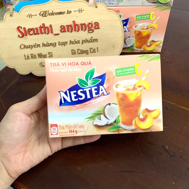 Trà vị chanh nestea hộp 252g