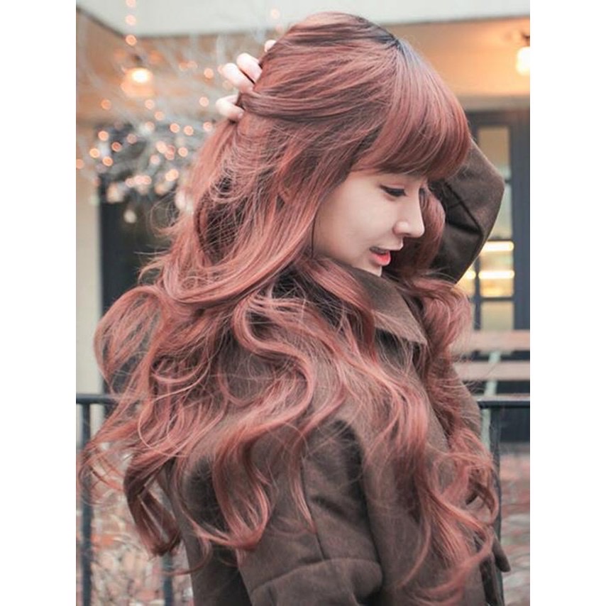 [Hcm] (Free Dye-Enhancing Oxygen) Snukia Red Brown Hair Dye 100ml