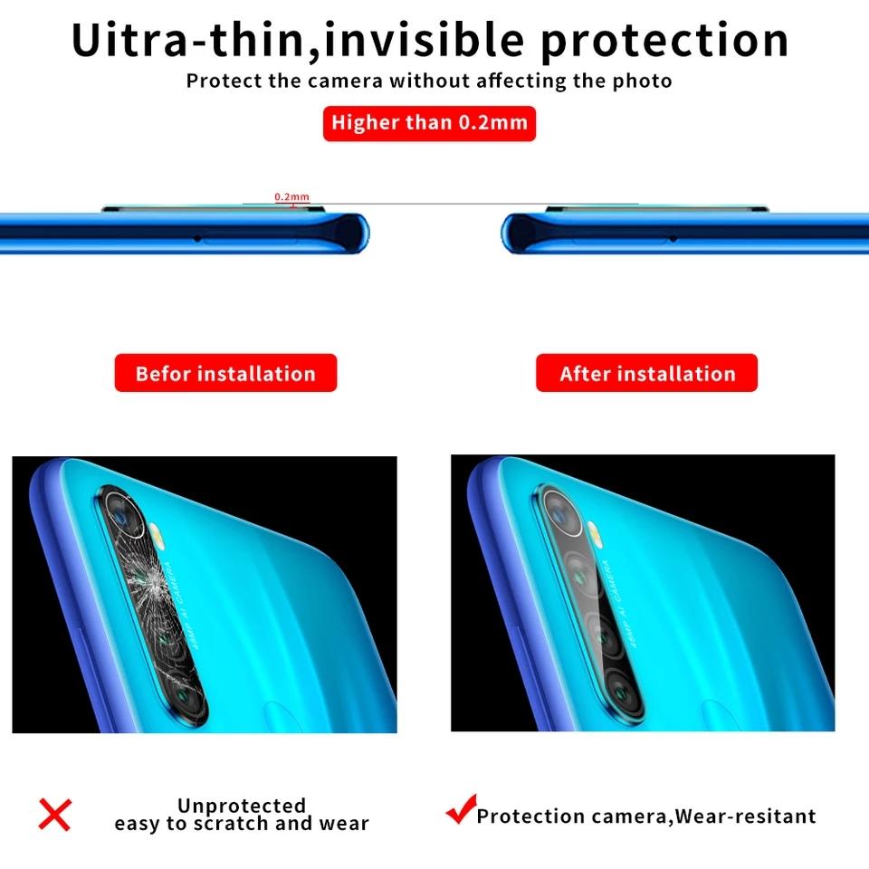 Miếng dán cường lực bảo vệ Camera Redmi Note 8 / Redmi Note 8 Pro - Bảo vệ Camera máy tối đa