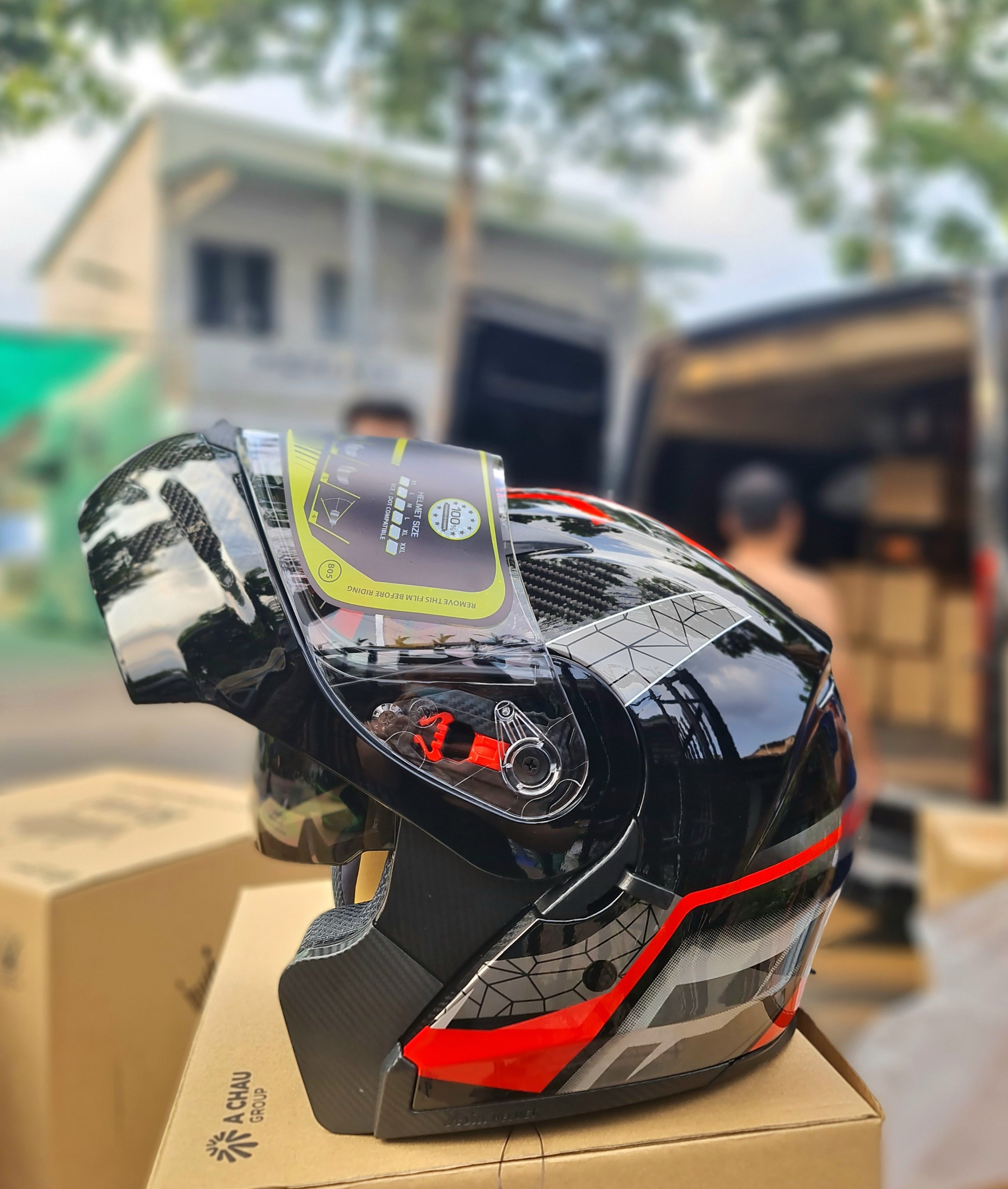Nón bảo hiểm Fullface lật hàm M179 cao cấp