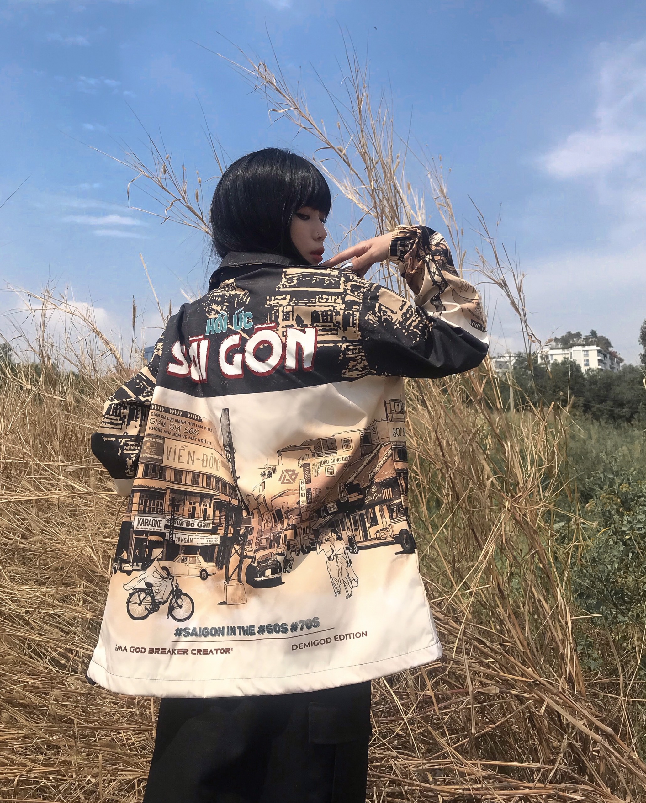 Áo Khoác Unisex SÀI GÒN iMA God Beaker (iGB Sai Gon Jacket)